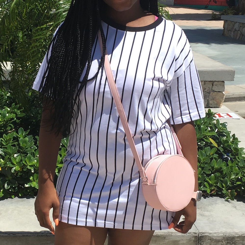 Striped Oversized Tee